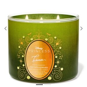 🆕️👑BBW DISNEY PRINCESS TIANA 3 WICK CANDLE👑